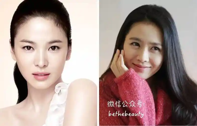 而即使论笑颜,个人觉得孙艺珍的弯弯笑眼要比宋慧乔略胜一筹   萨而