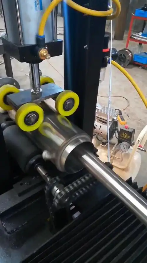 小管内孔砂灰打磨抛光机视频 内孔内壁打磨机厂家造价