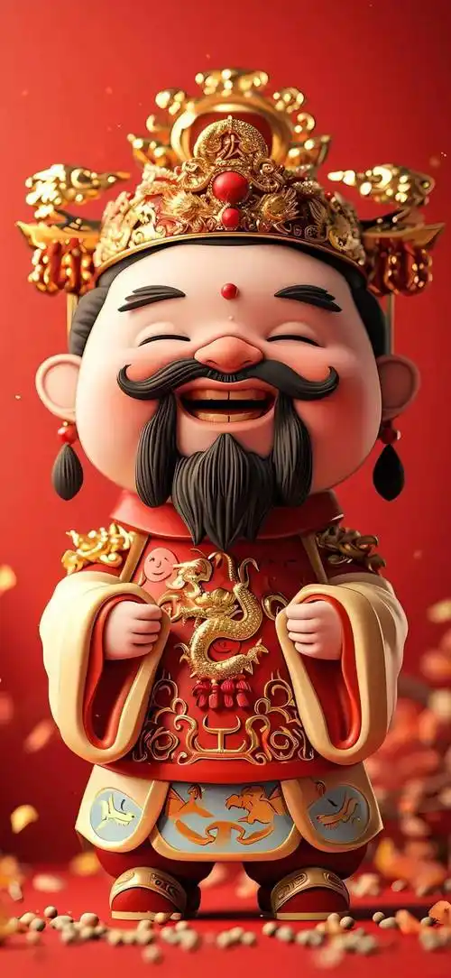 壁纸合集 | 你们要的财神爷壁纸!