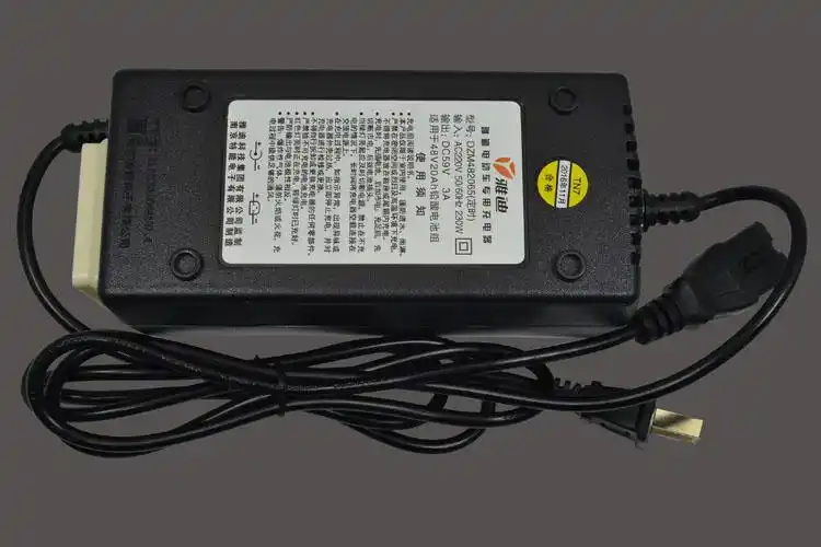 雅迪电动车原装智能充电器48v12ah60v72v20ah第三代原装 y头 雅迪72v