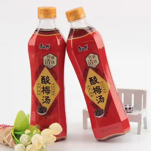 康师傅酸梅汤 传世清饮果汁果味饮料风味饮品 500ml*15瓶整箱装报价_