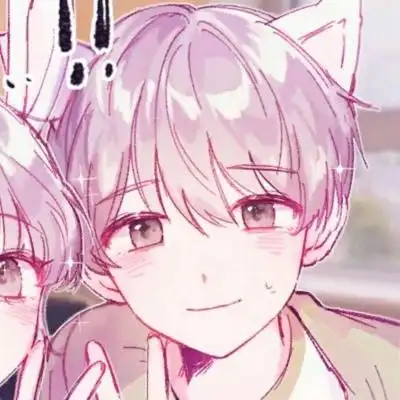 高清一对两张的情侣qq头像动漫可爱图片