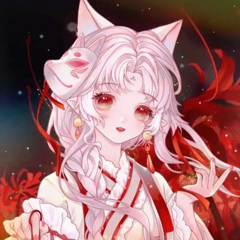 小仙女专属新年头像 新年头像 该换了哦～～红红火火过大年动漫头像