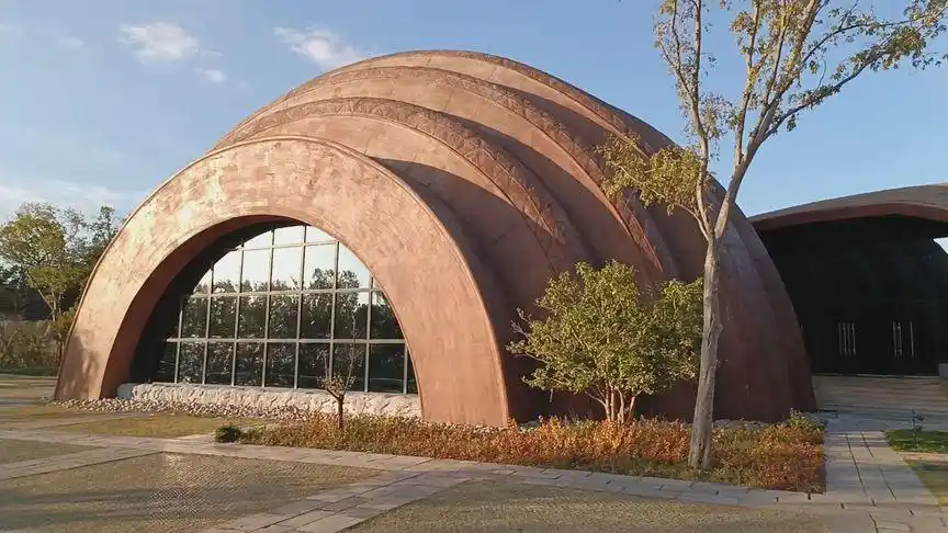 上海,松江,广富林文化遗址,考古研究展示馆