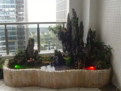 假山鱼池的设计