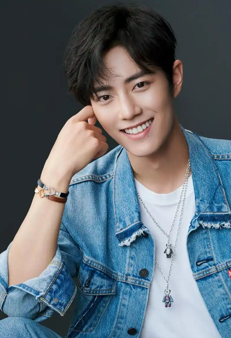 肖战帅气牛仔写真