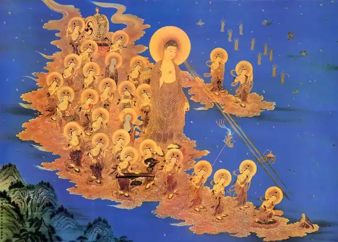 接引图-净土宗-世界青年佛学研究会官方网站