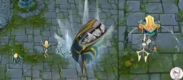 lol小鱼人7只鲨鱼造型一览:你最喜欢哪一款?