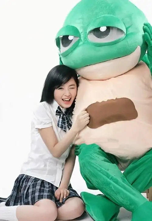 张含韵古早旧照