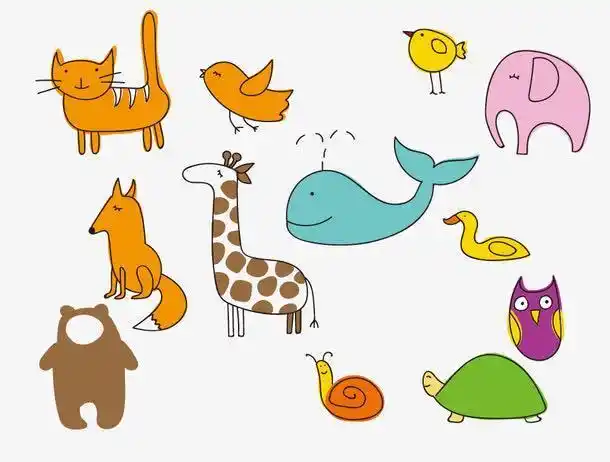 简笔画图片儿童画兔子的卡通动物简单画法怎么画简笔画教程绘画吧