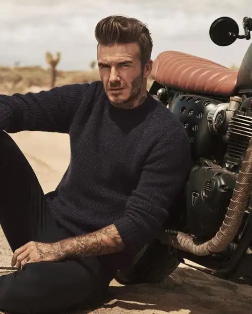 组图-小贝拍摄写真大片 展现型男狂野魅力