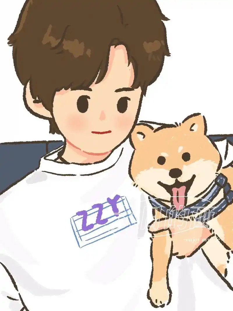 呼安.#procreate绘画 #q版人物 #张真源 #手绘 - 抖音