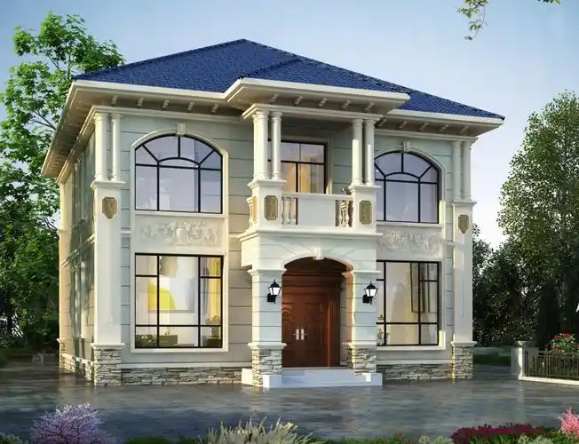 欧式二层别墅设计图效果图