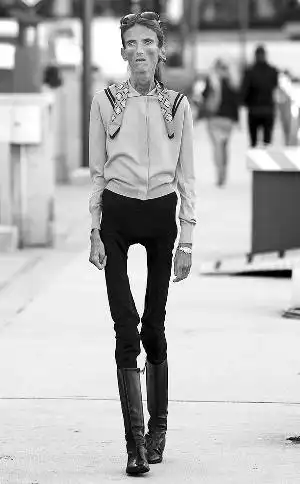 最瘦女人(组图)