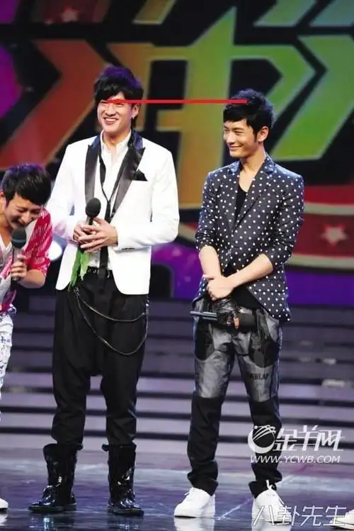 黄晓明:我180.刘德华:不对,你176.黄海波:你也就172_身高