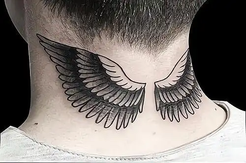 12款羽翼纹身图案,体会什么叫飒