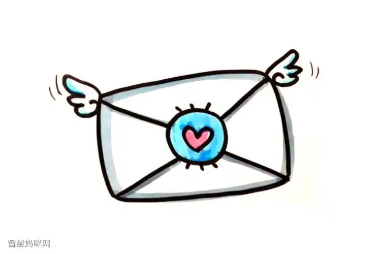 信封怎么画简单漂亮