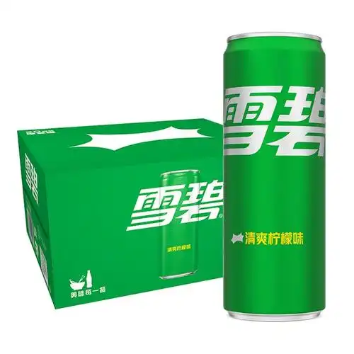 张艺兴代言雪碧碳酸饮料摩登罐330ml20罐