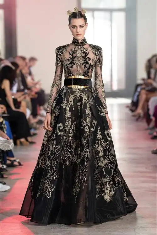 elie saab(艾莉·萨博)2019秋冬巴黎高级定制时装秀