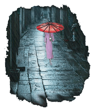 图片朗诵《雨巷》