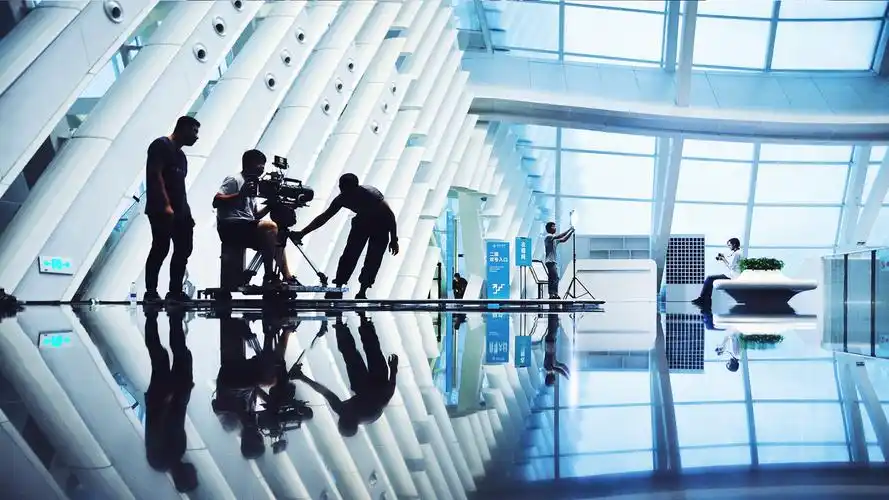 图:珠海拍摄现场这次的宣传片取得的成功在于用更工业的方式来为这次