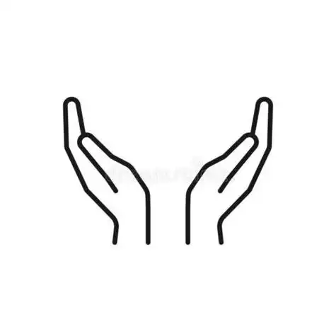 两只手握在一起简笔画超简单的握手简笔画原创教程步骤四手连握团结图