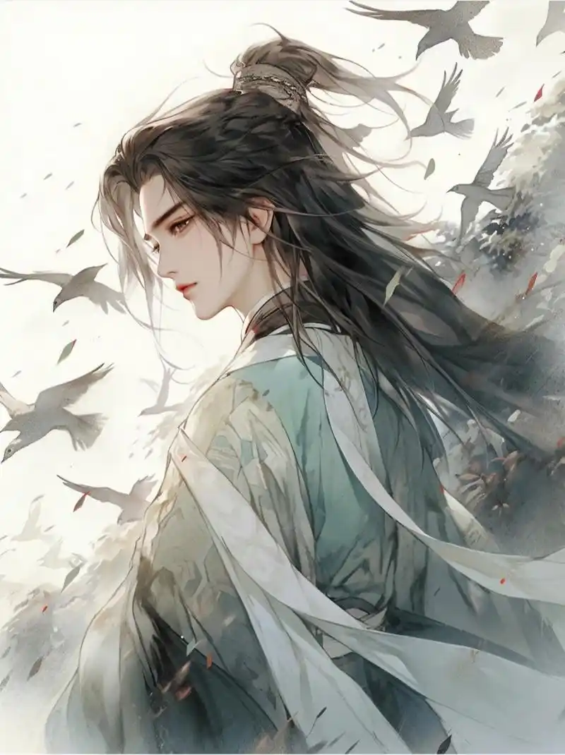 古风白鹤少年,很难不爱啊