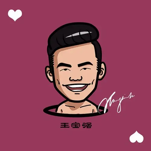 明星漫画像设计