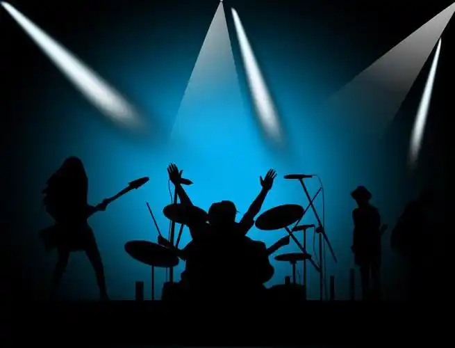 卡通演唱会动态ppt背景,ppt模板,素材免费下载