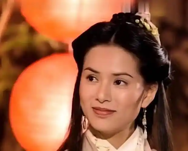 李若彤饰演的王语嫣虽然不是最漂亮的,但却是给我印象最深的一位.