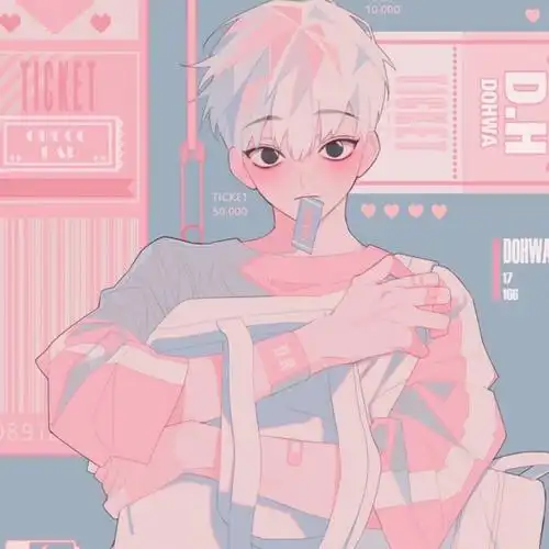 高冷超酷插画系动漫男头,帅的不行不行的-动漫头像