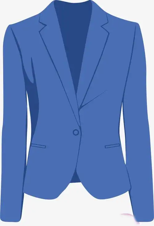 卡通手绘女士西装西服