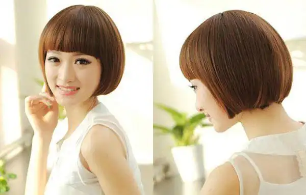 创意个性沙宣头短发发型修颜效果超赞的沙宣短发