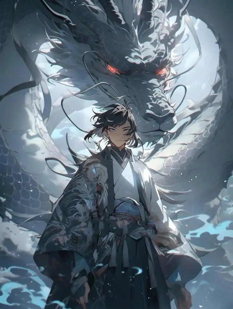 龙吟地魄来|帅气武侠古风青龙之怒男生头像 青龙之怒,蓝焰燃天