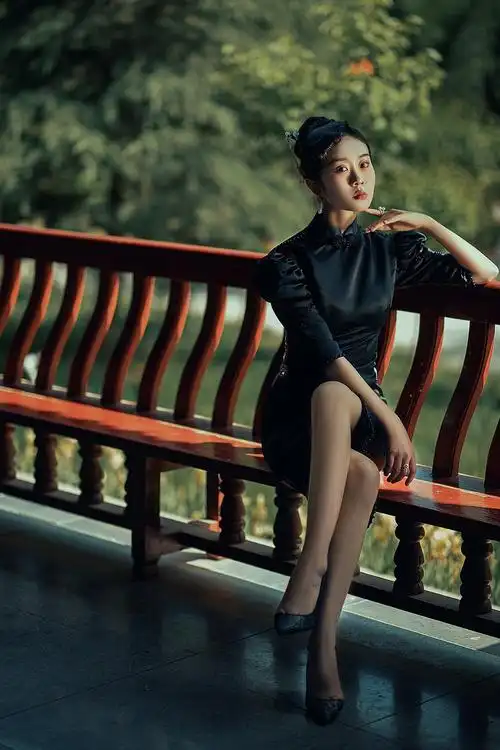 david影像的写真摄影作品《今日一份小旗袍》