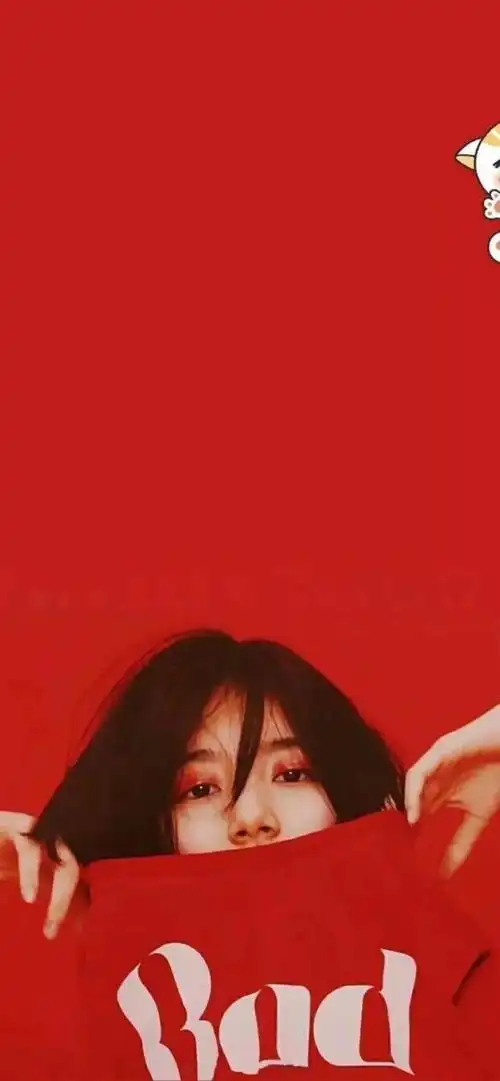 红色系壁纸超爱