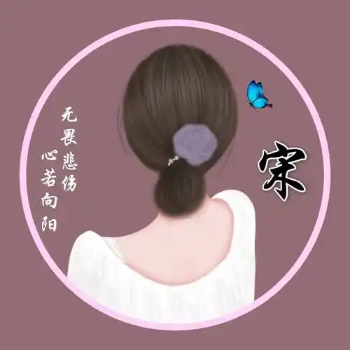 2023爆火好看的女生微信头像来了_姓氏