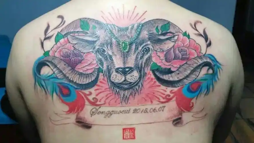 巩义纹身店罗刹刺青部分作品