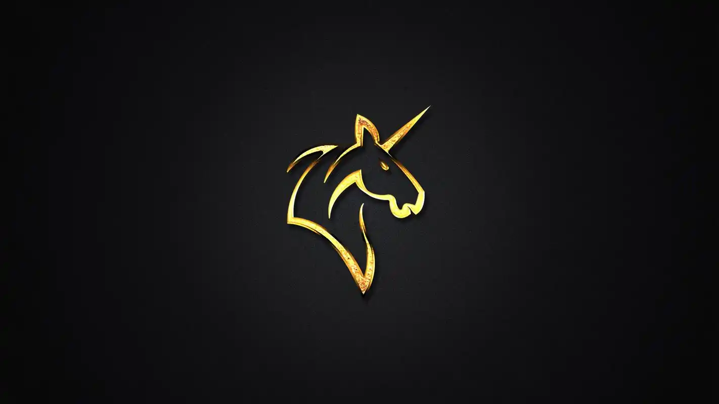 简约黑色背景动物图标壁纸