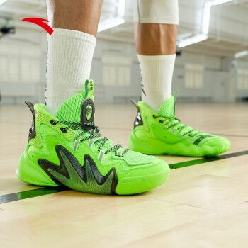 安踏篮球鞋男高帮运动鞋春夏狂潮2汤普森篮球鞋kt4男鞋官方旗舰荧光