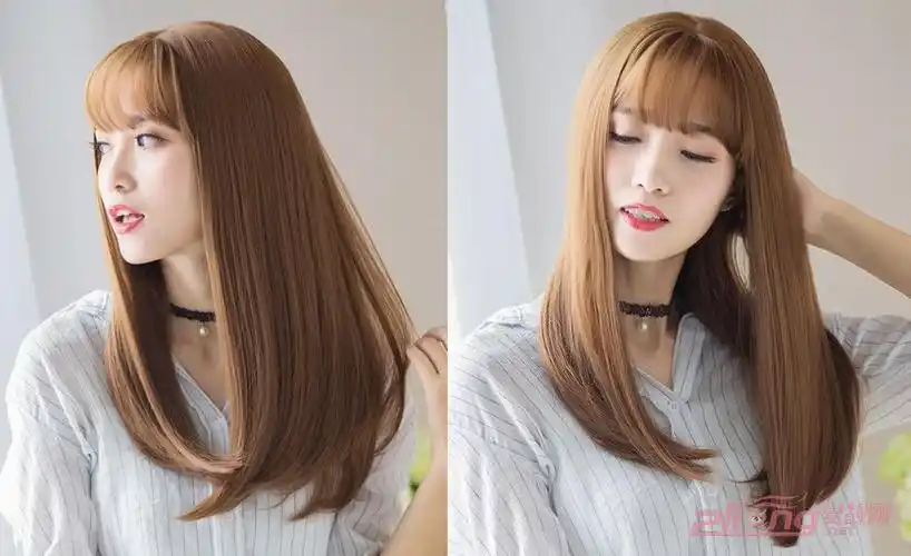 今年最流行的女生亚麻色头发图片大集合