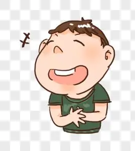 男生开怀大笑图片