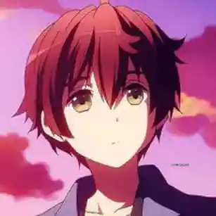 粉色系二次元 男生头像