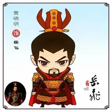 岳飞头像图片大全