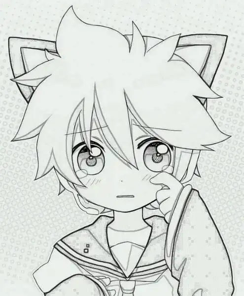 求类似这样风格简单的二次元动漫图片