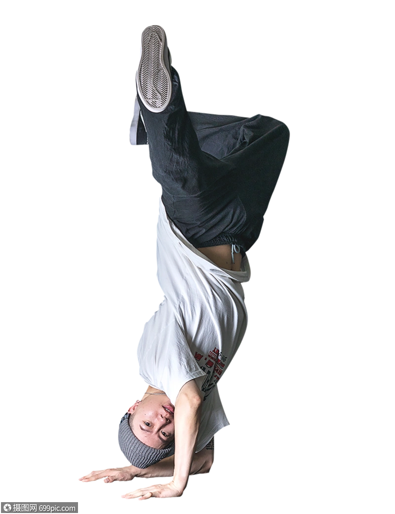 breaking街舞男孩地板舞夸张