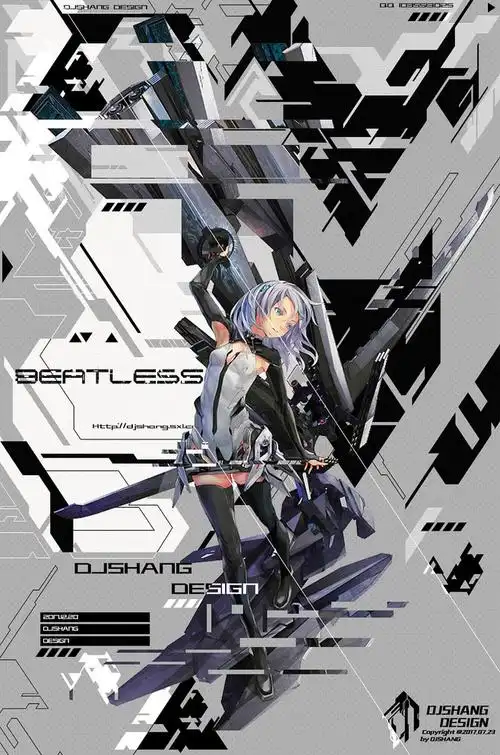 beatlees动漫海报视觉设计平面海报djshang原创作品站