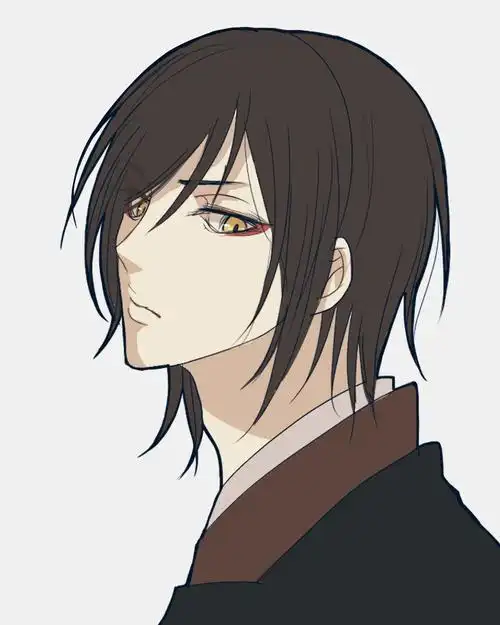 刀剑乱舞 刀剑男士 发型系列-散发 太郎太刀 绘师:优起(pixiv id=