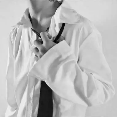 男星白衬衫图片头像