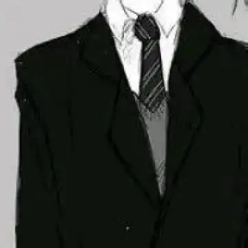 白衬衫和西服,卡通头像图片-回车桌面